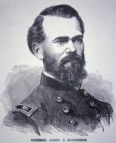 Général James Birdseye McPherson (1828-64) - American School