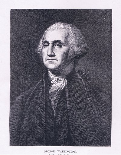 George Washington, illustration de Cassell