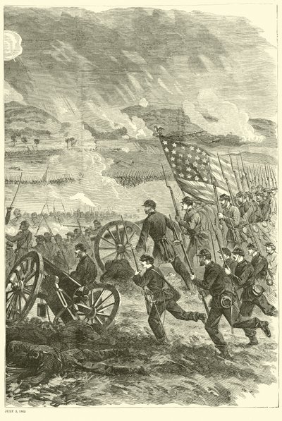 Gettysburg, 3 juillet 1863, juillet 1863 - American School