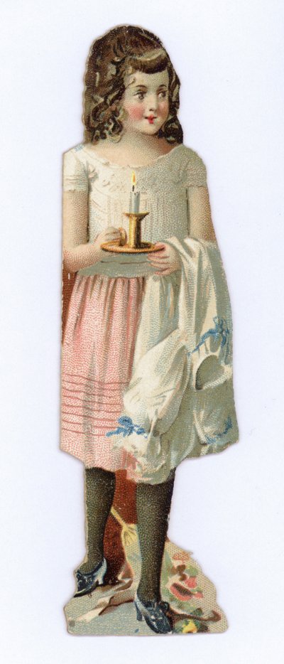 Fille avec une bougie - American School