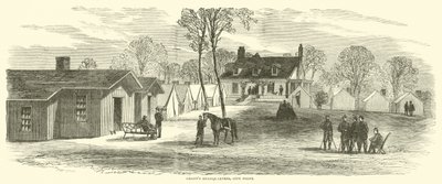 Quartier général de Grant, City Point, janvier 1865 - American School