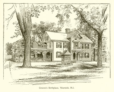 Lieu de Naissance de Greene, Warwick, R.I - American School