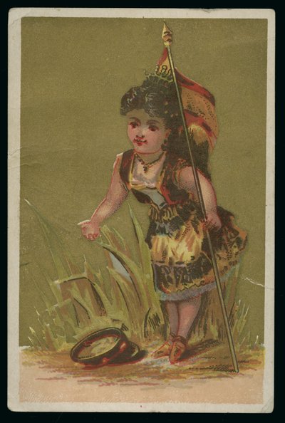 Carte de visite commerciale de H. Stevens & Son - American School