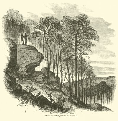 Hanging Rock, Caroline du Sud, février 1865 - American School