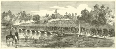 Ferry de Hanover, traversée du Pamunkey, juin 1864 - American School