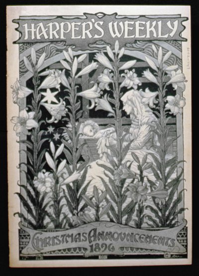 Harpers Weekly, Annonces de Noël 1896 - American School