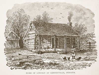 Maison de Lincoln à Gentryville, Indiana, d