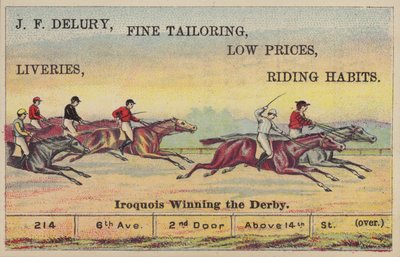 Course de chevaux, le Derby - American School