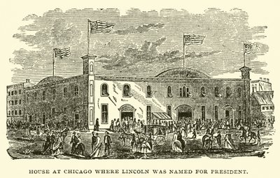 Maison à Chicago où Lincoln a été nommé président - American School