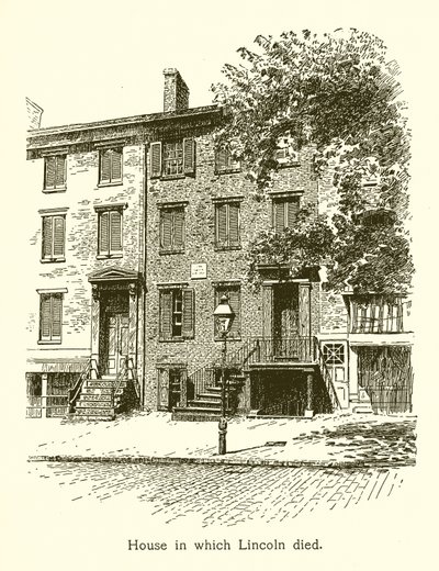 Maison où Lincoln est mort, Abraham Lincoln - American School