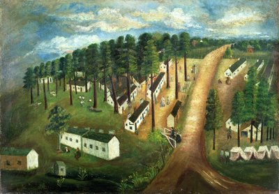 Hôpital Howards Grove près de Richmond, Virginie - American School