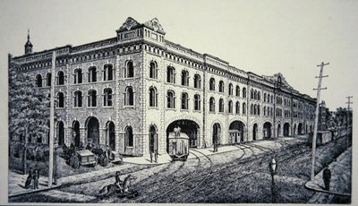 Terminal de la Hudson River Railroad, New York City - American School