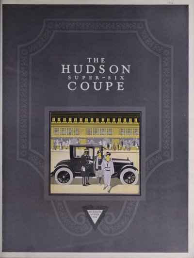 Hudson Super-Six Coupé, 1922 - American School