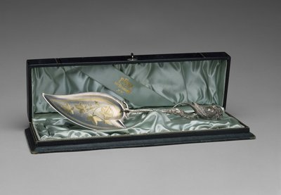 Couteau à Glace et Boîte Originale - American School