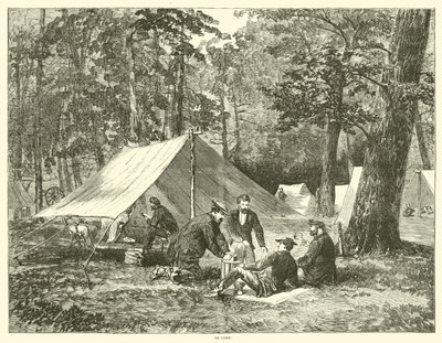 En camp, juillet 1863 - American School