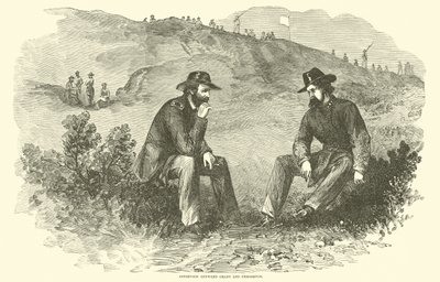 Entrevue entre Grant et Pemberton, juillet 1863 - American School