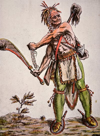 Guerrier Iroquois - American School