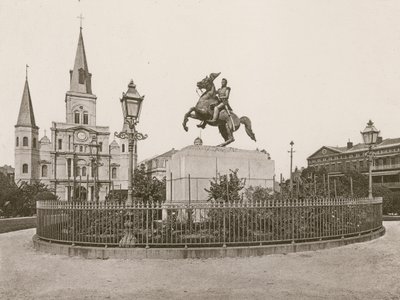 Jackson Square, La Nouvelle-Orléans - American School