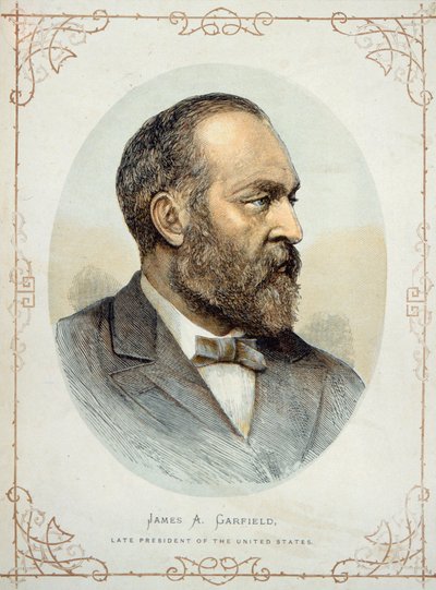 James A. Garfield (1831-81), futur président des États-Unis - American School
