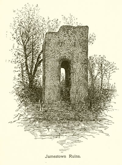 Ruines de Jamestown - American School