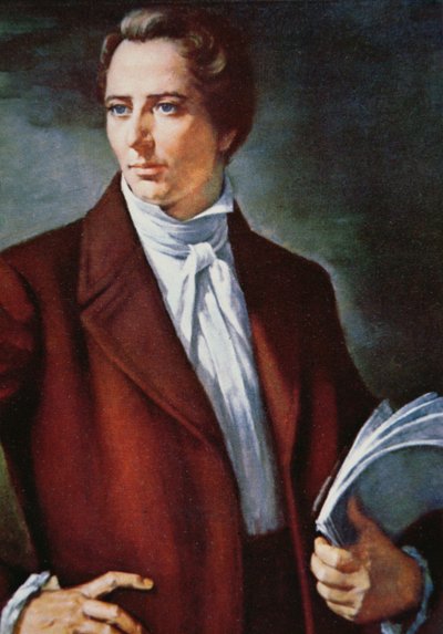 Joseph Smith (1805-44) prophète fondateur de la religion mormone aux États-Unis - American School