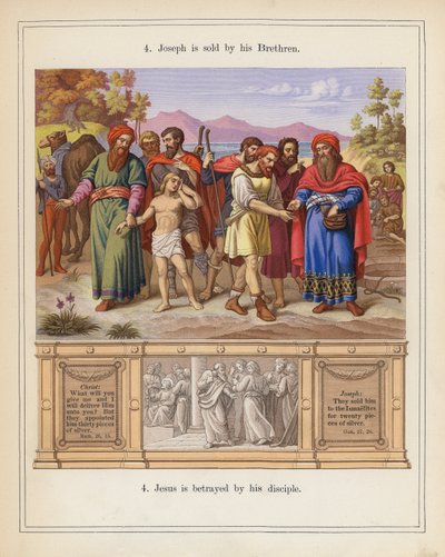 Joseph est vendu par ses frères - American School