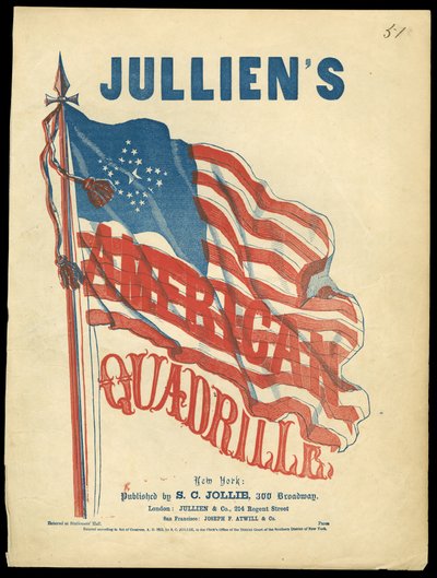 Quadrille américain de Jullien - American School