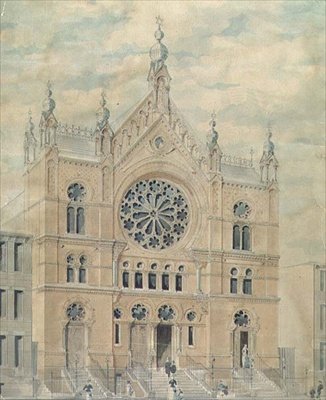 Synagogue Khal Adath Jeshurun, New York - American School
