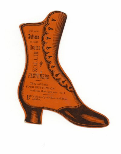 Botte de dame avec boutons de fermeture - American School