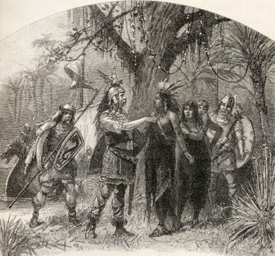 Débarquement des Normands, de 