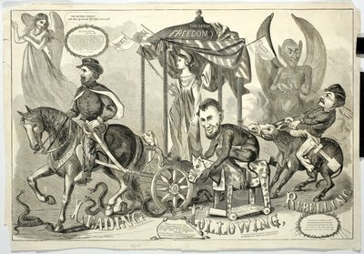 Diriger, suivre, se rebeller, 1864 - American School