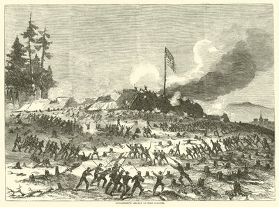 Assaut de Longstreet sur Fort Sanders, novembre 1863 - American School