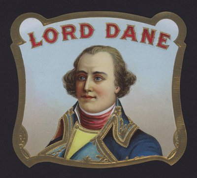 Lord Dane, étiquette de cigare - American School