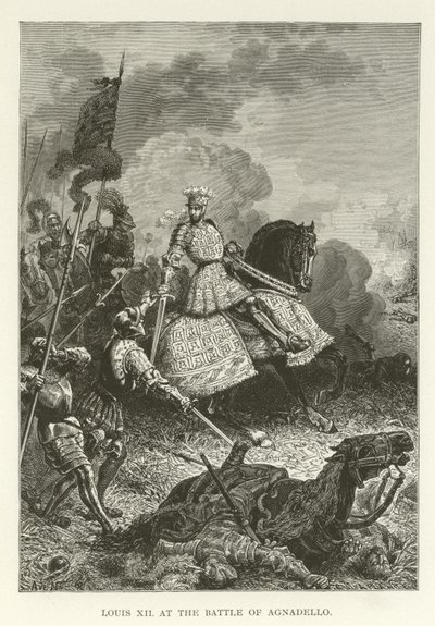 Louis XII à la bataille d