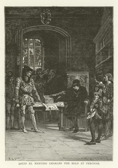 Louis XI rencontrant Charles le Téméraire à Péronne - American School