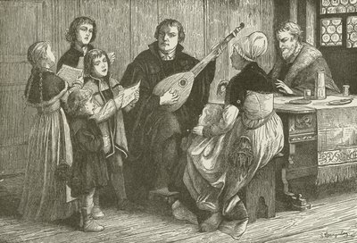 Luther au Milieu de sa Famille - American School