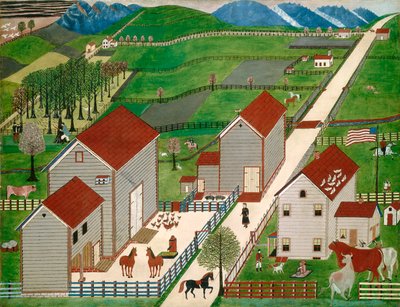 Ferme de la vallée de Mahantango, fin du 19e siècle - American School