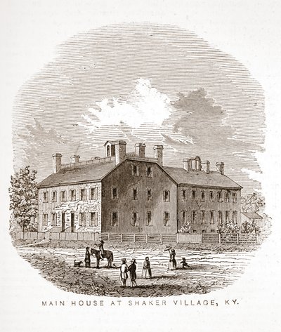 Maison principale au village Shaker, KY - American School