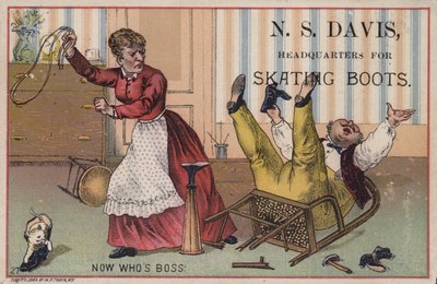 Homme tombant de sa chaise - American School