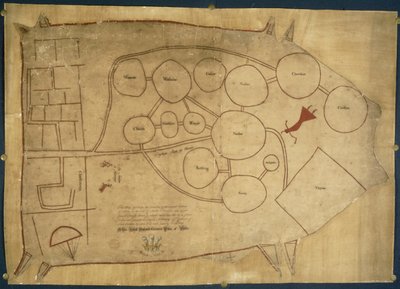 Carte des Terres Indiennes Natives, c.1721-25 - American School