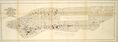 Carte de la ville de New York montrant l