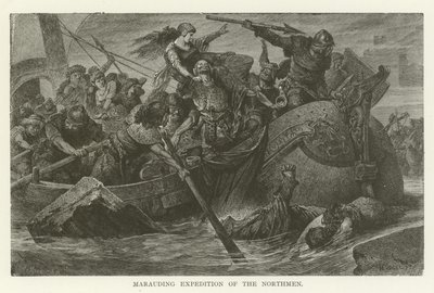 Expédition de maraude des Normands - American School