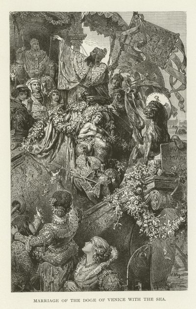 Mariage du Doge de Venise avec la mer - American School