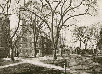Massachusetts Hall, Université Harvard, Cambridge - American School