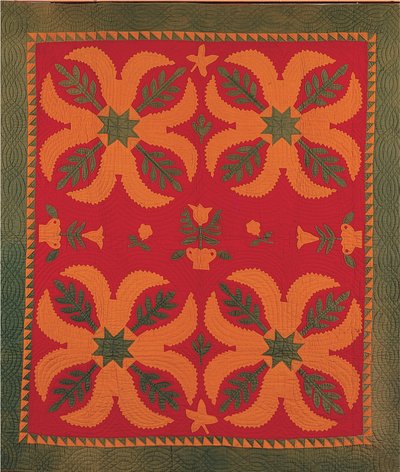 Couverture mennonite, vers 1880 - American School