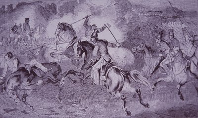 Guerre américano-mexicaine (1846-48), bataille de Buena Vista - American School