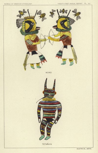 Momo, Tetanaya (lithographie couleur) - American School