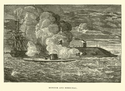 Monitor et Merrimac - American School