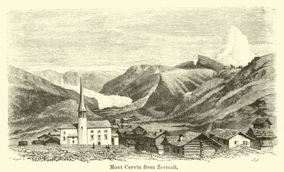 Mont Cervin depuis Zermatt - American School