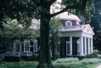 Monticello, conçu par Thomas Jefferson - American School